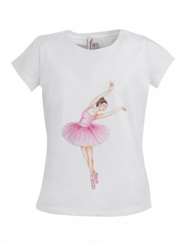 T-Shirt bambina in cotone...