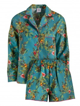 Pigiama corto in cotone -...